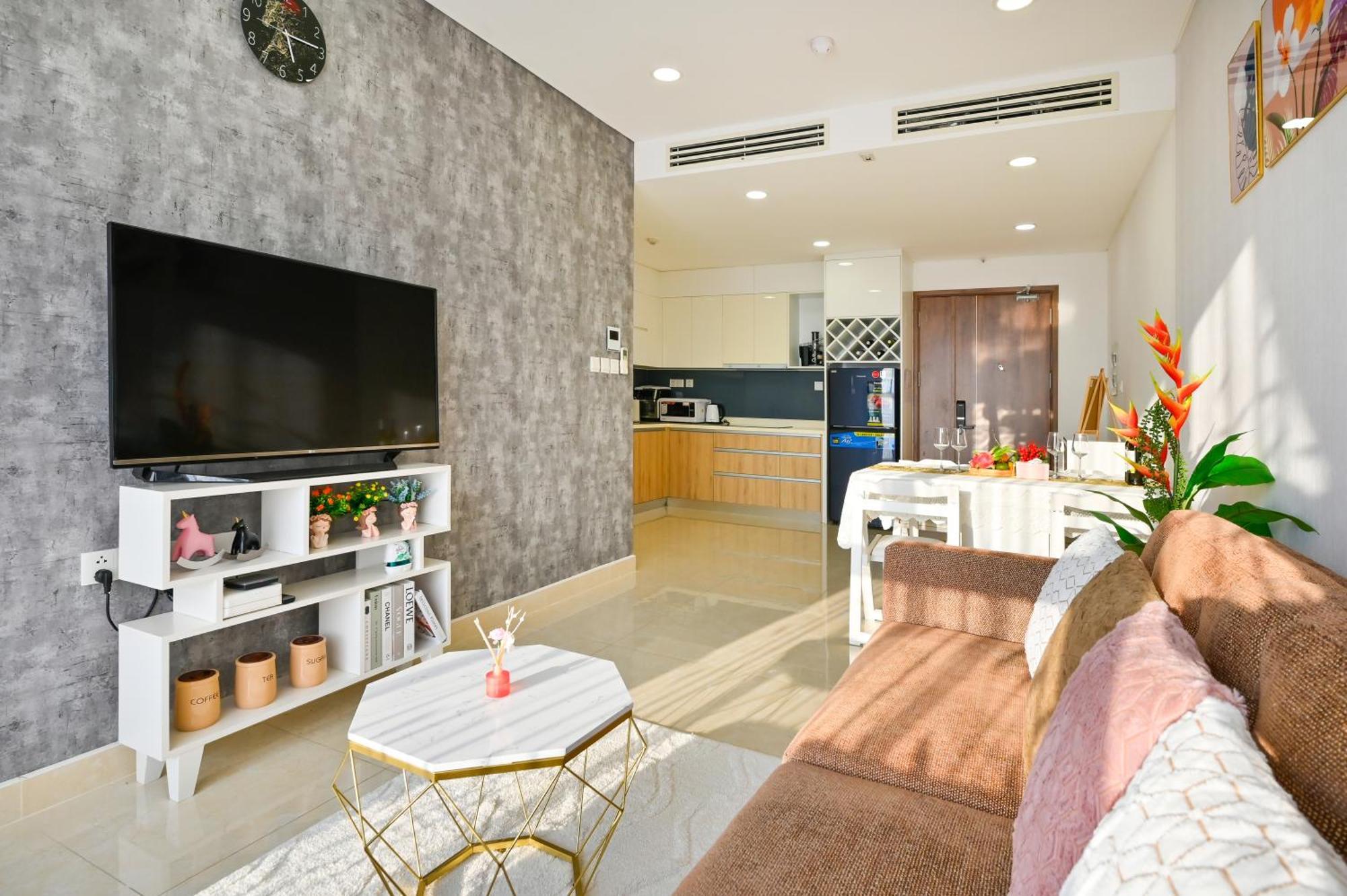 Apartment Cushy - The Golden Star Sunset View And Sunrise View 2 Ho Chi Minh City